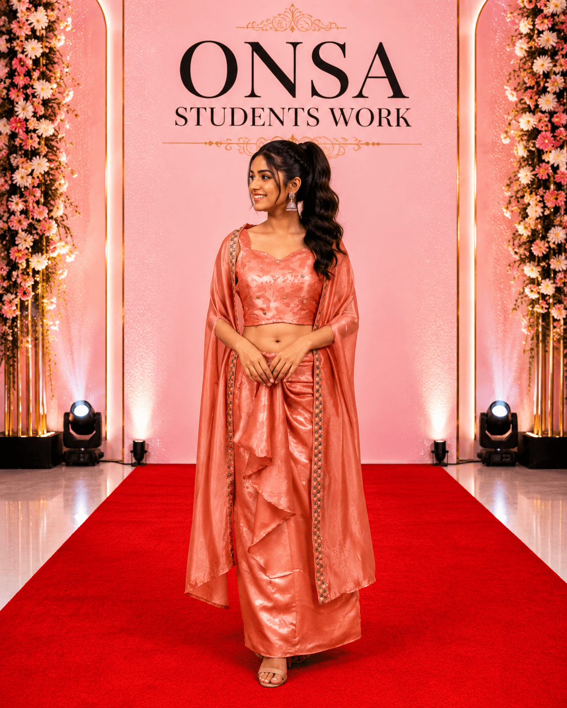Boutique-style garment created in ONSA's boutique course online