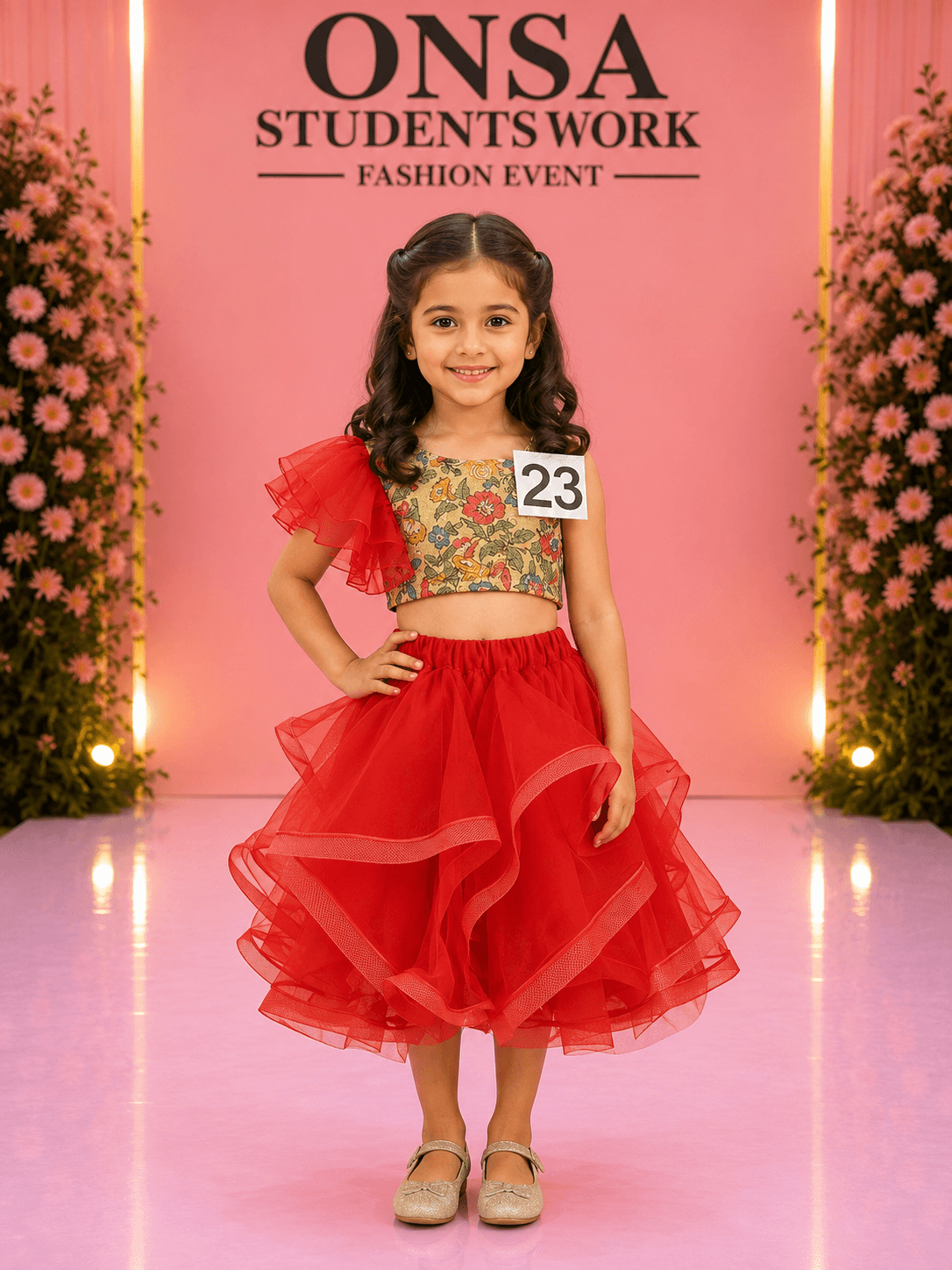 Allied Diploma in Indian Women's Wear & Kids Wear — student designing across both specializations — photo 1 of 8