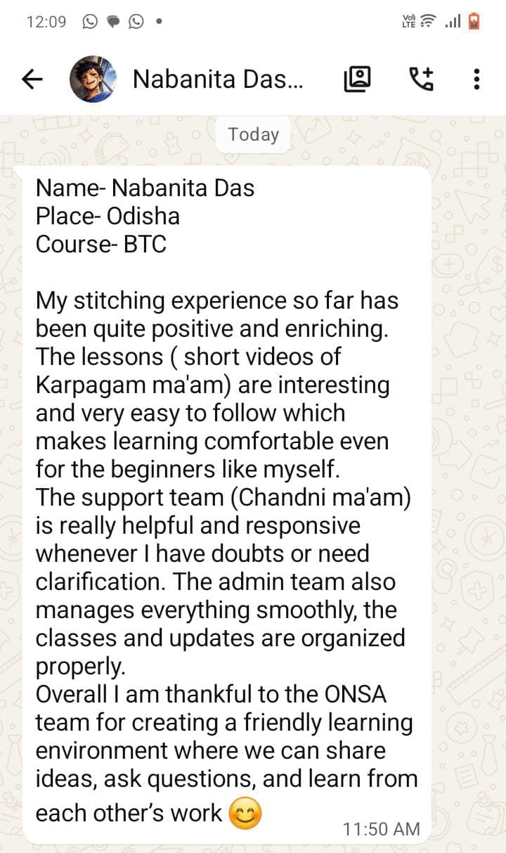 ONSA student review screenshot 6
