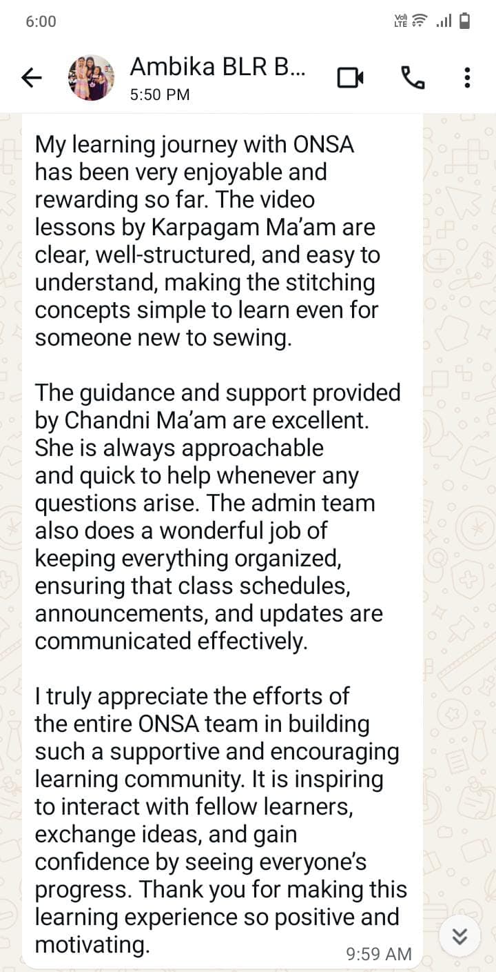 ONSA student review screenshot 10