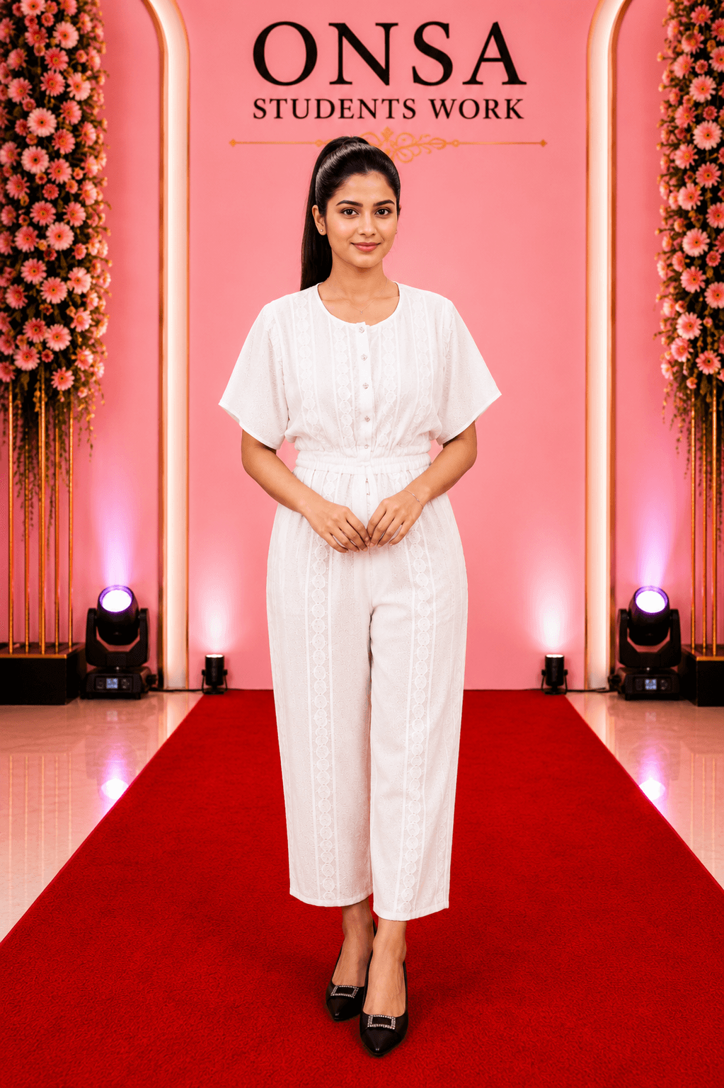 NRI student learning Indian sewing and fashion designing online from abroad — photo 2